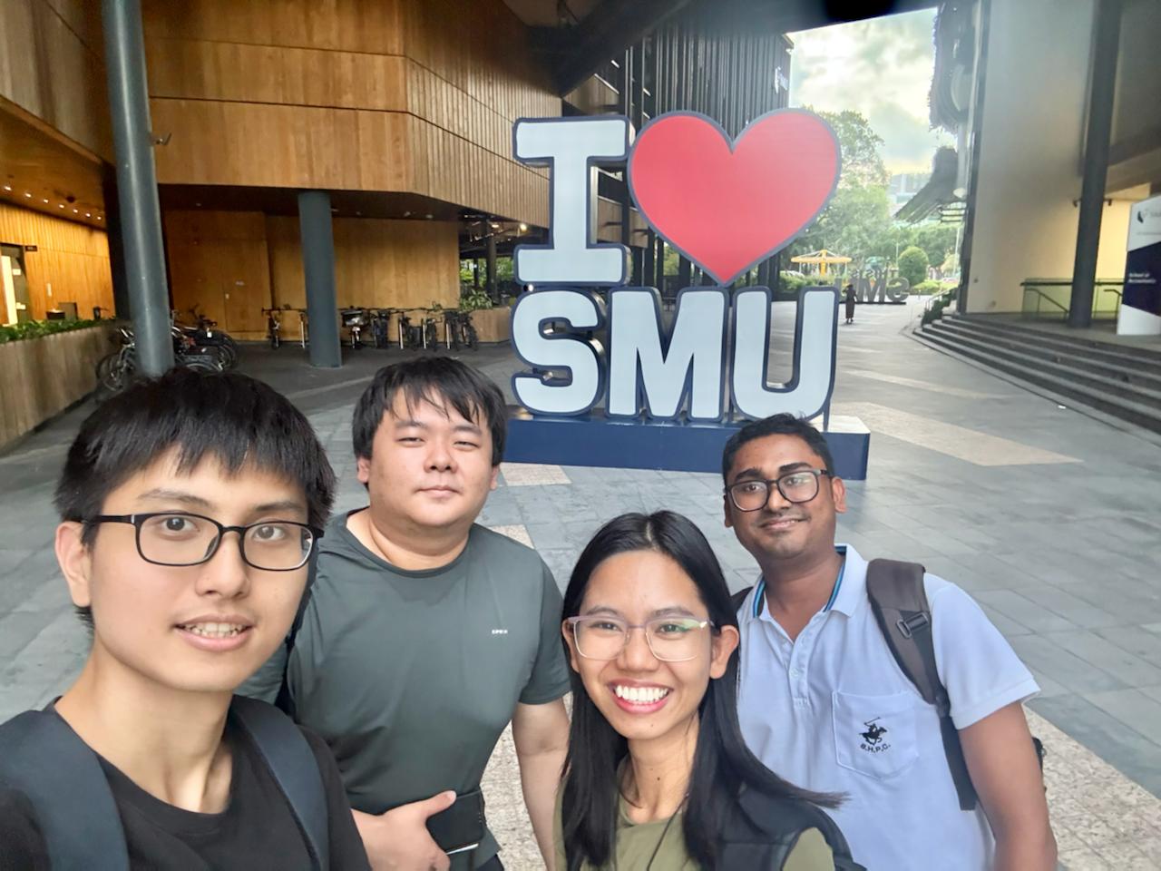 The team at Singapore Stupid Hackathon 2026